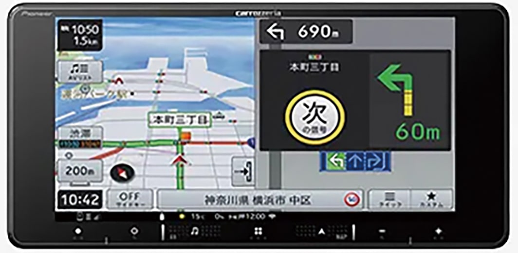 楽ナビ7型 AVIC-RW721