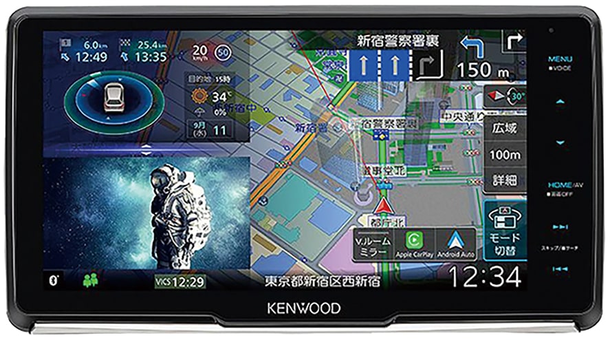 彩速高画質9型フロ－ティングナビ M911HDF